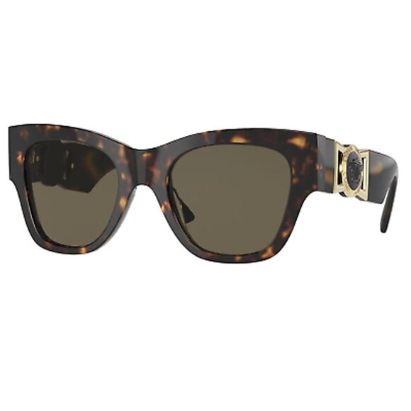 Versace Accessories - Versace Brown Cat Eye Ladies Sunglasses
